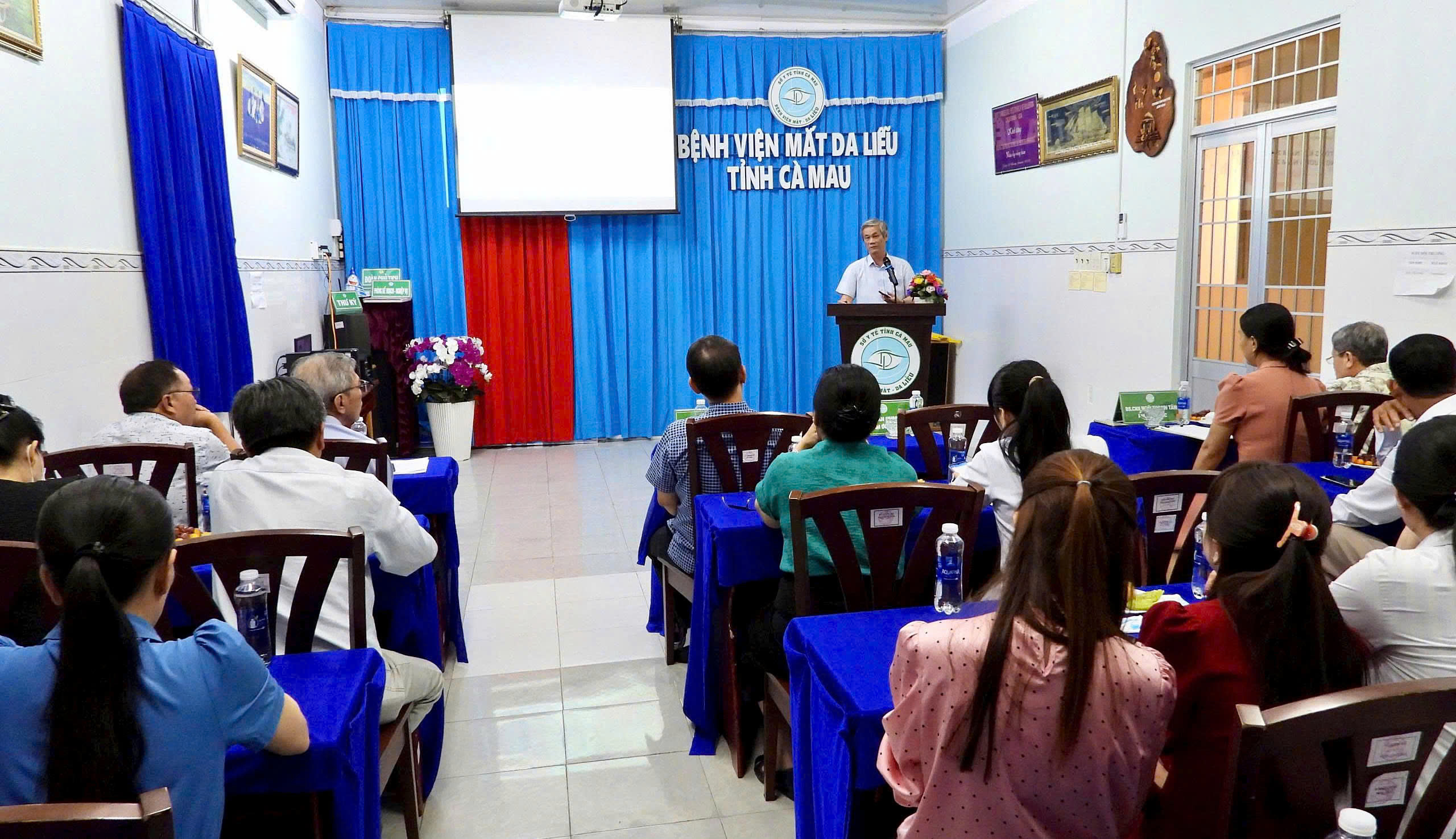 Bệnh viện Mắt - Da liễu Cà Mau: Tổng kết hoạt động năm 2025, định hướng nhiệm vụ năm 2026