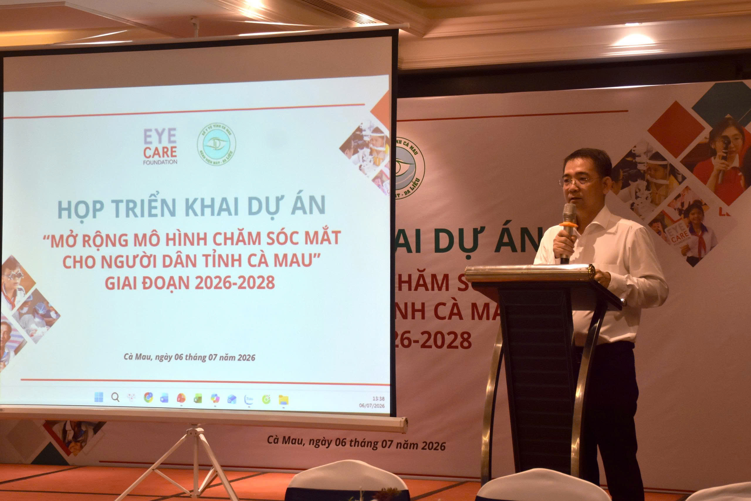Cà Mau triển khai Dự án “Mở rộng mô hình chăm sóc mắt” giai đoạn 2026 – 2028