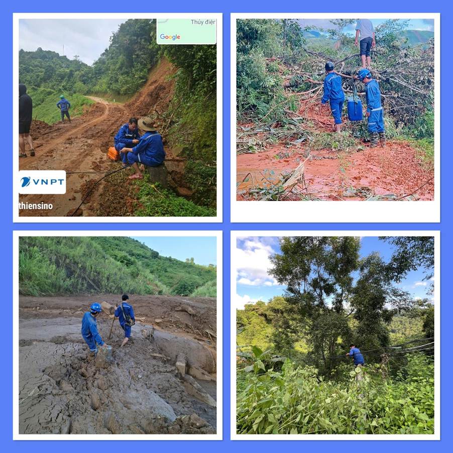 VNPT Điện Biên: Nỗ lực không ngừng nghỉ, đảm bảo thông tin liên lạc trong mưa lũ lịch sử