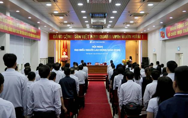VNPT Thái Nguyên tổ chức Hội nghị đại biểu người lao động năm 2026