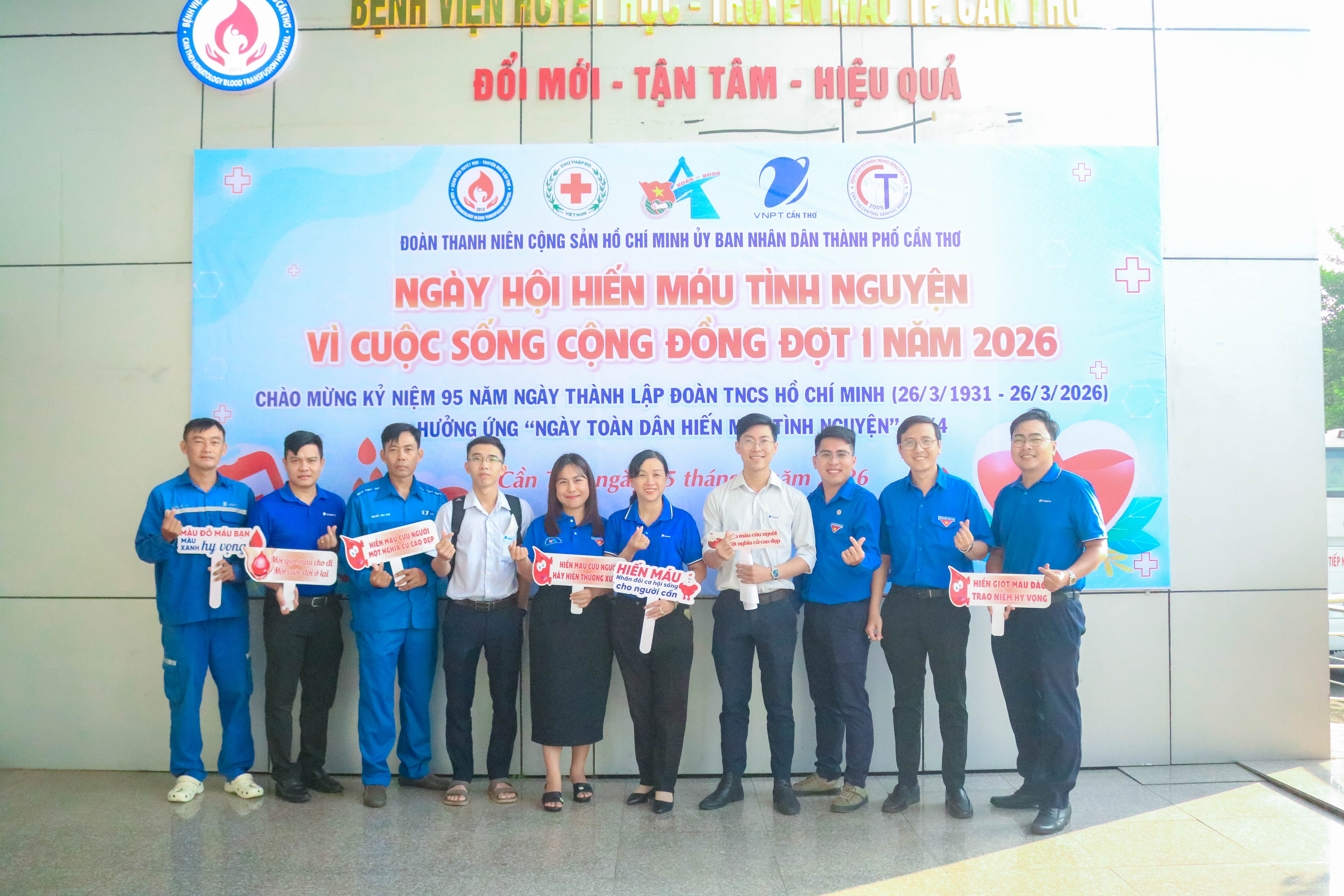 VNPT Cần Thơ lan tỏa tinh thần hiến máu tính nguyện vì cộng đồng