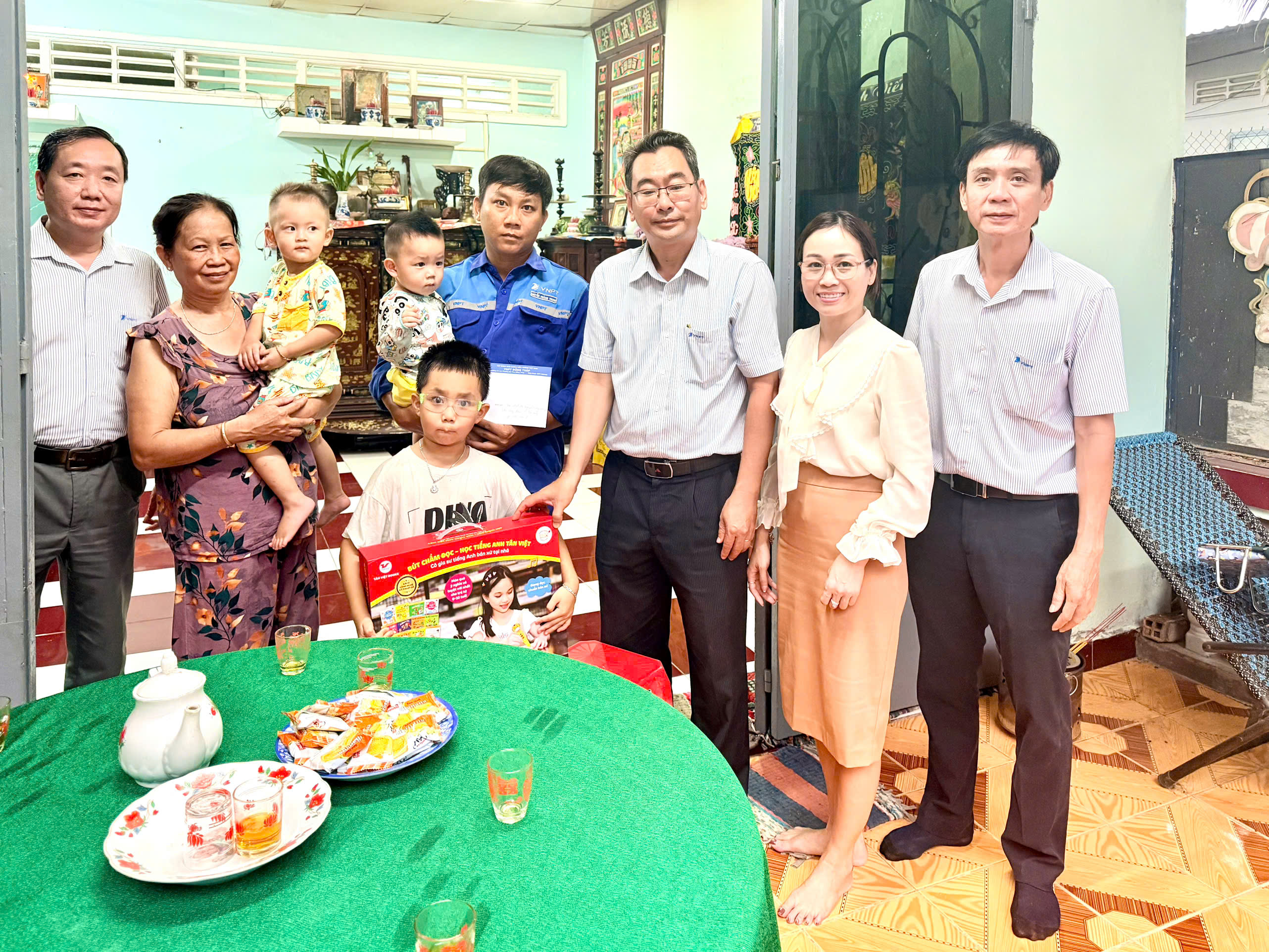 Công đoàn VNPT Đồng Tháp chia sẻ yêu thương