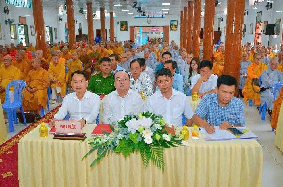 UB. MTTQVN PHƯỜNG AN BÌNH DỰ HỘI NGHỊ CÔNG BỐ QUYẾT ĐỊNH NHÂN SỰ BAN TRỊ SỰ GIÁO HỘI PHẬT GIÁO VIỆT NAM THÀNH PHỐ CẦN THƠ, NHIỆM KỲ 2022 - 2027