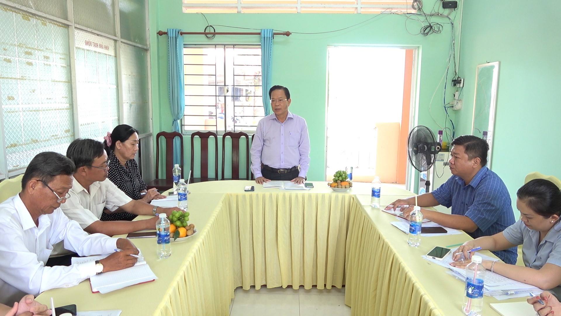 ĐẢNG ỦY PHƯỜNG Ô MÔN GIÁM SÁT VIỆC THỰC HIỆN NGHỊ QUYẾT SỐ 57-NQ/TW TẠI CHI BỘ TRƯỜNG TIỂU HỌC THỚI THẠNH
