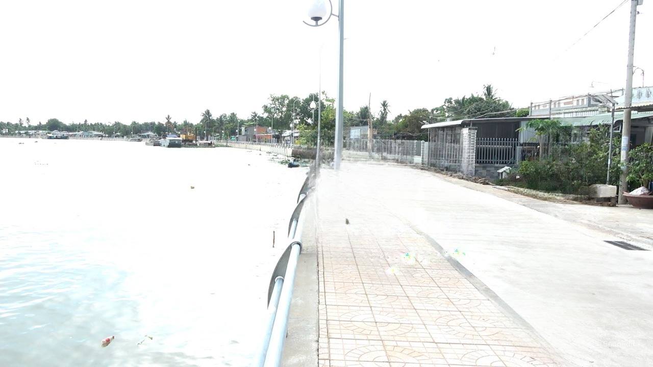 PHƯỜNG Ô MÔN NGHIỆM THU CÔNG TRÌNH TUYẾN KÈ CHỐNG SẠT LỞ KHẨN CẤP PHÍA BỜ TRÁI SÔNG Ô MÔN ĐOẠN TỪ ĐỐI DIỆN RẠCH RANH ĐẾN RẠCH TẦM VU