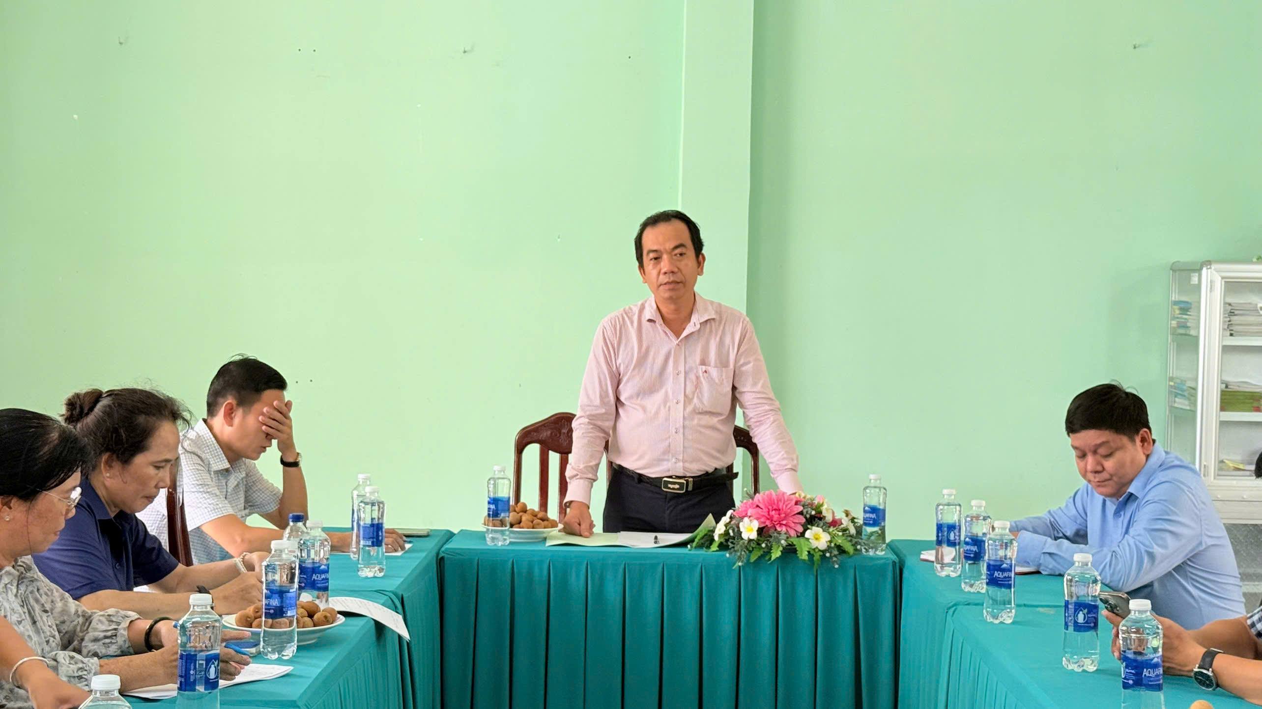 Tân Lộc kiểm tra công tác chuẩn bị năm học năm 2026- 2027