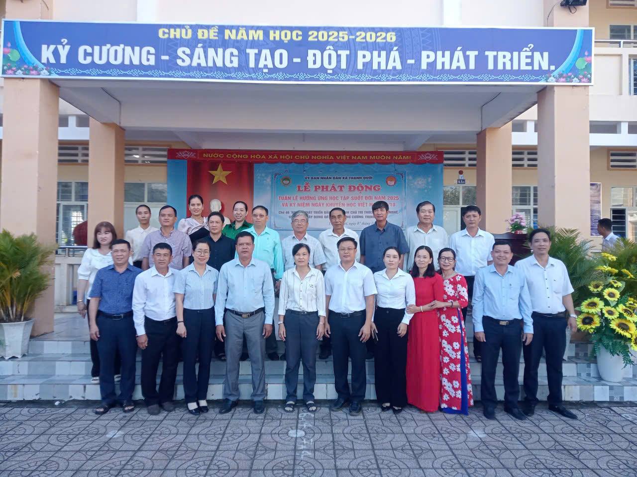 Lễ phát động “Tuần lễ hưởng ứng học tập suốt đời năm 2025” và Kỷ niệm Ngày Khuyến học Việt Nam 02/10