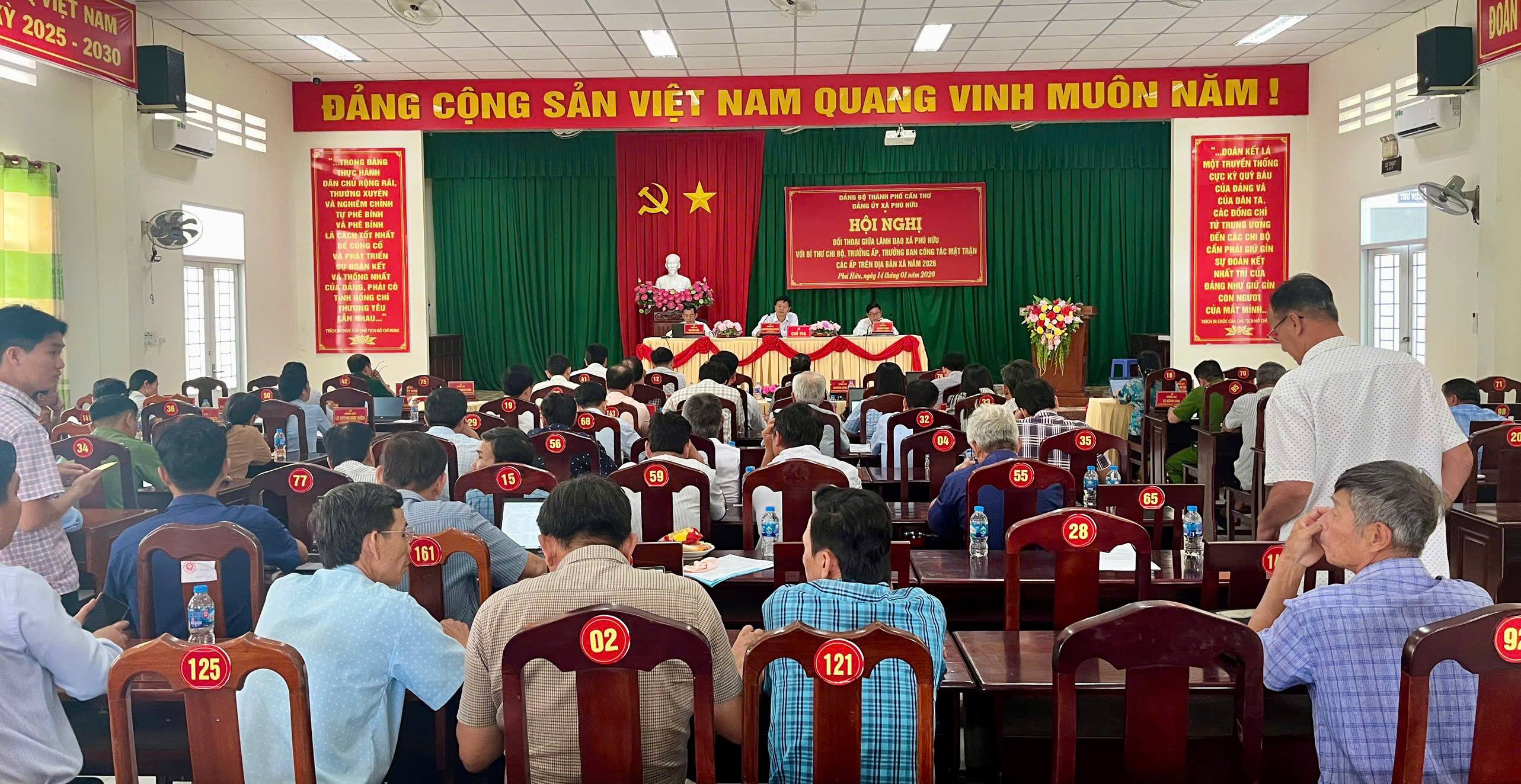 Xã Phú Hữu: nâng cao năng lực bộ máy cơ sở thông qua đối thoại trực tiếp và đổi mới tư duy lãnh đạo