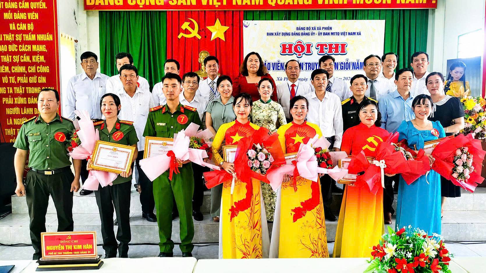 Xã Xà Phiên tổ chức Hội thi báo cáo viên, tuyên truyền viên giỏi năm 2026