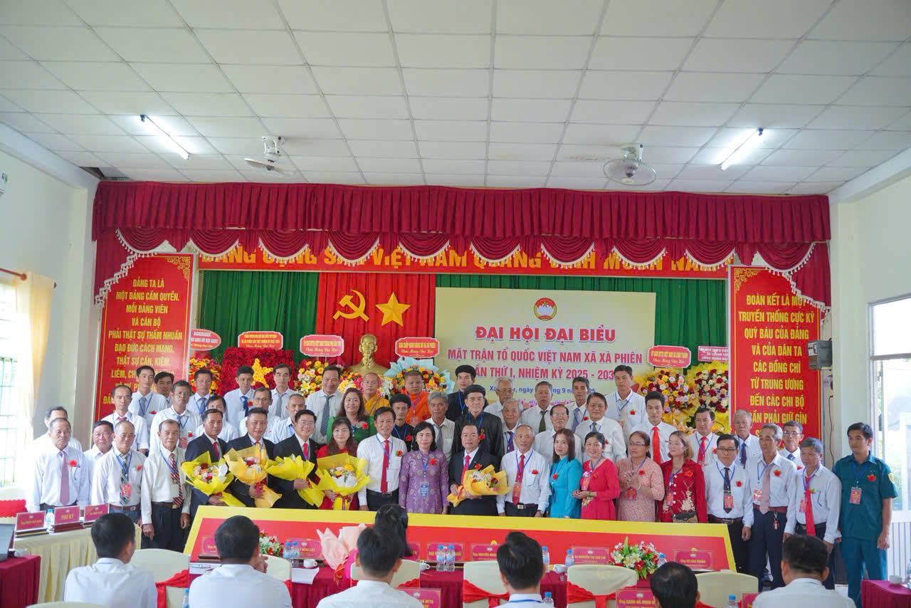 Đại hội đại biểu Ủy ban Mặt trận Tổ quốc Việt Nam xã Xà Phiên Lần thứ I, nhiệm kỳ 2025–2030