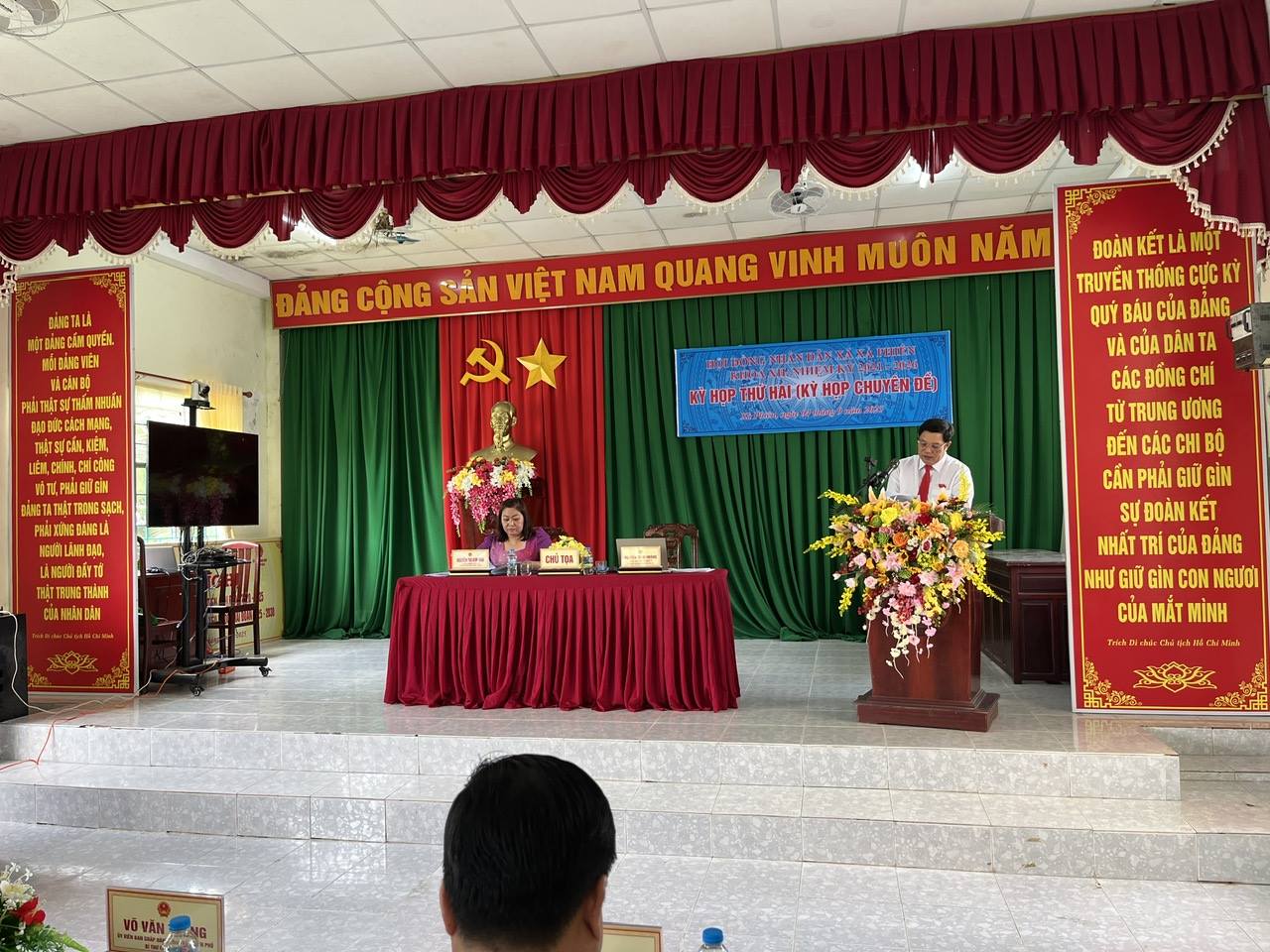 HĐND xã Xà Phiên tổ chức Kỳ họp thứ Hai HĐND xã khóa XII, nhiệm kỳ 2021-2026 