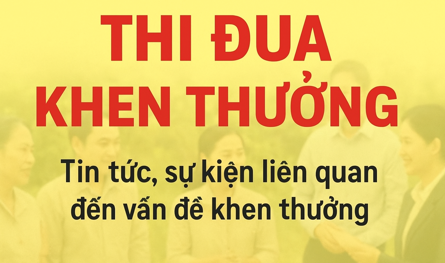 Thi đua khen thưởng