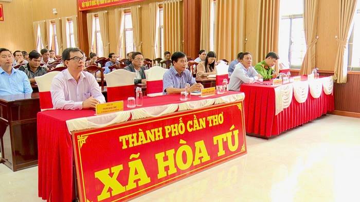 Xã Hoà Tú dự Hội nghị trực tuyến Ban Chấp hành Đảng bộ thành phố Cần Thơ