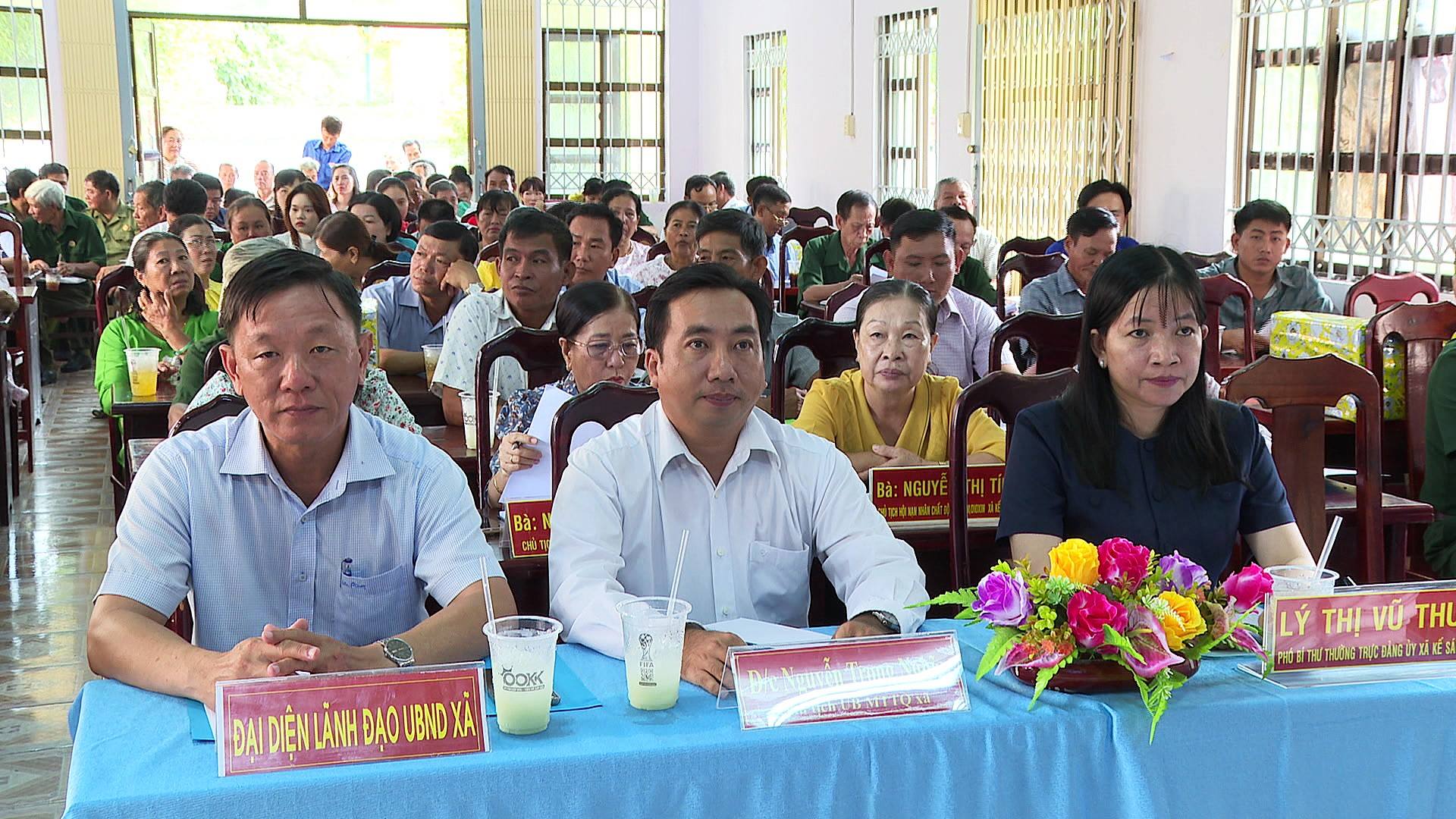 Xã Kế Sách sơ kết công tác Mặt trận 6 tháng đầu năm 2026