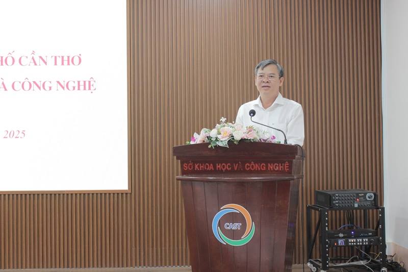 Ủy ban nhân dân thành phố Cần Thơ làm việc với Sở Khoa học và Công nghệ thành phố