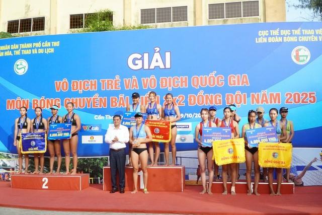 Cần Thơ tổ chức thành công Giải vô địch trẻ và vô địch quốc gia môn Bóng chuyền bãi biển 2x2 đồng đội