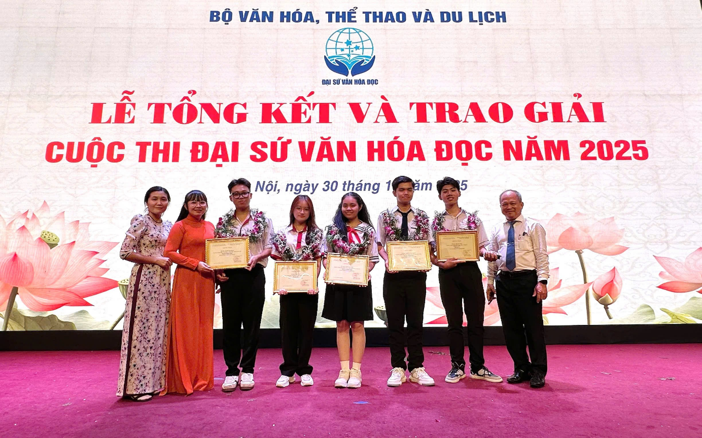 Thành phố Cần Thơ gặt hái thành công tại Cuộc thi Đại sứ Văn hóa đọc 2025