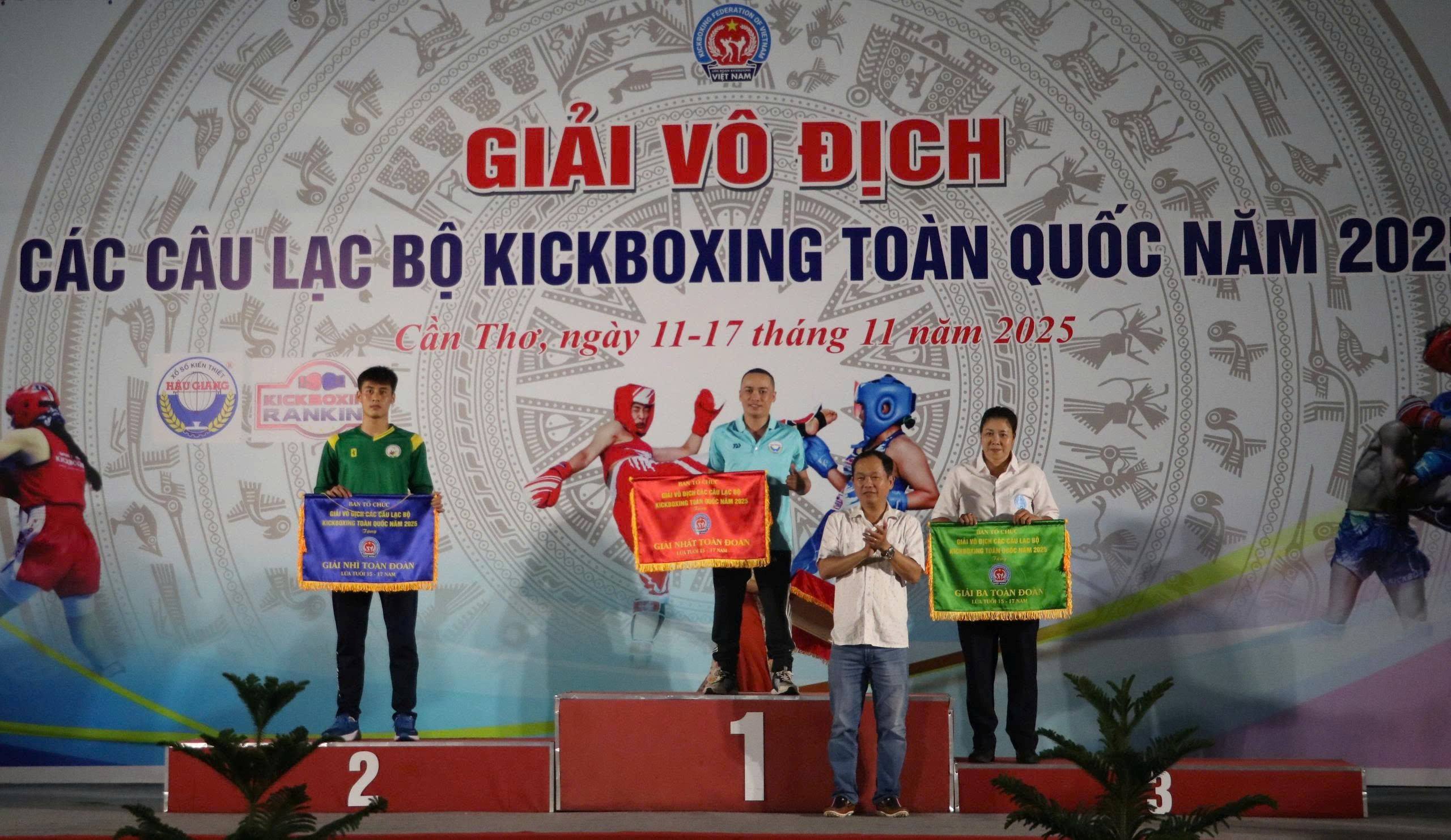 Cần Thơ tổ chức thành công Giải các CLB Kickboxing toàn quốc 2025