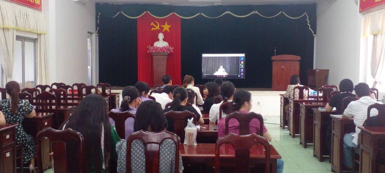 Sở Tư pháp kết nối trực tuyến tổ chức tập huấn toàn quốc về tổ chức bộ máy vận hành chính quyền địa phương 02 cấp; phân cấp, phân quyền và phân định thẩm quyền