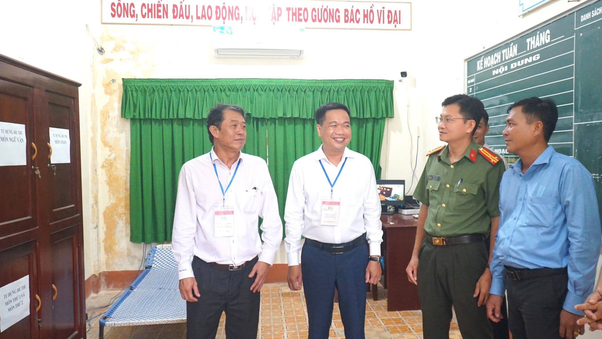 Kiểm tra công tác chuẩn bị Kỳ thi tốt nghiệp THPT năm 2026
