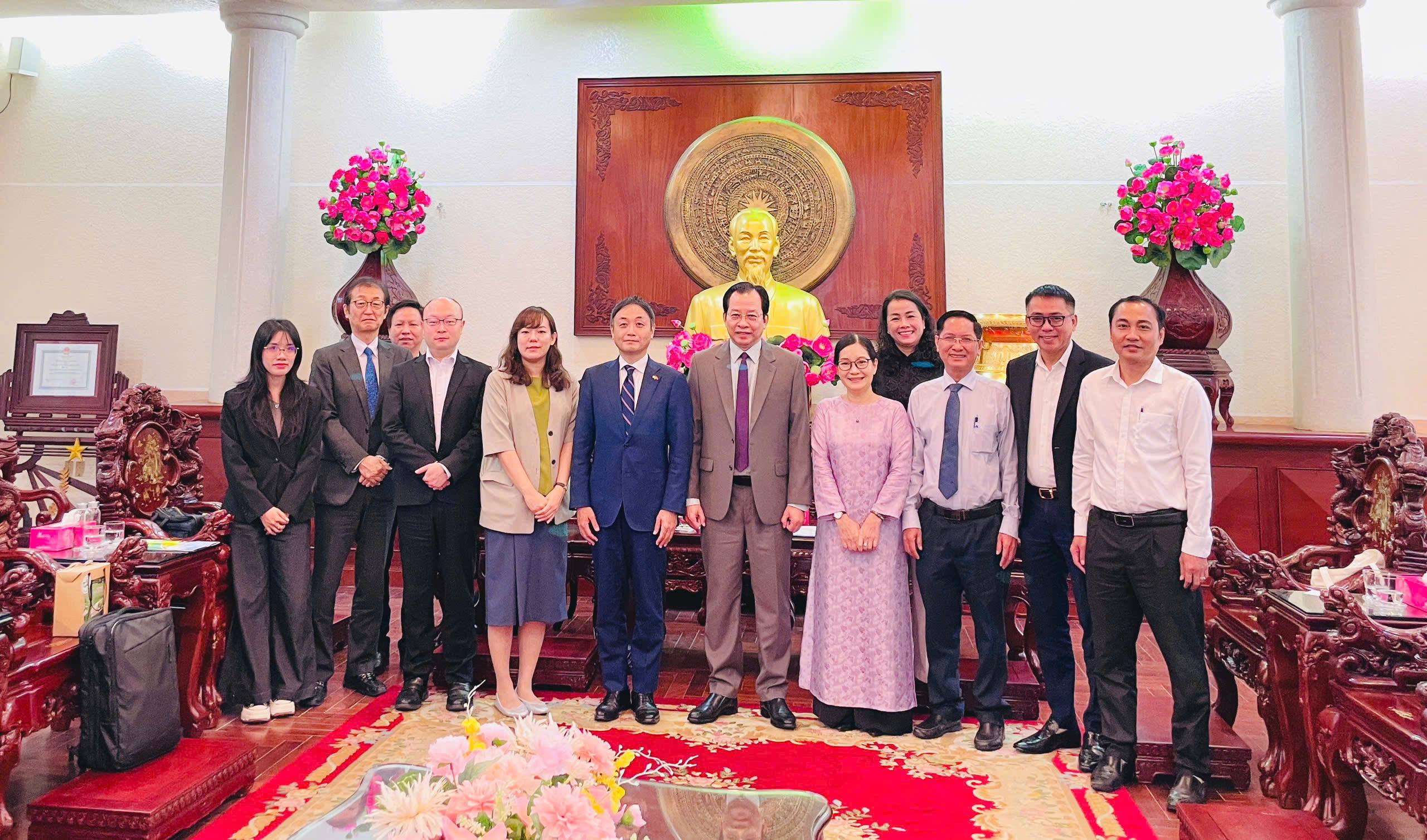 JETRO Working Delegation Explores Investment Environment in Can Tho City and Southern Provinces