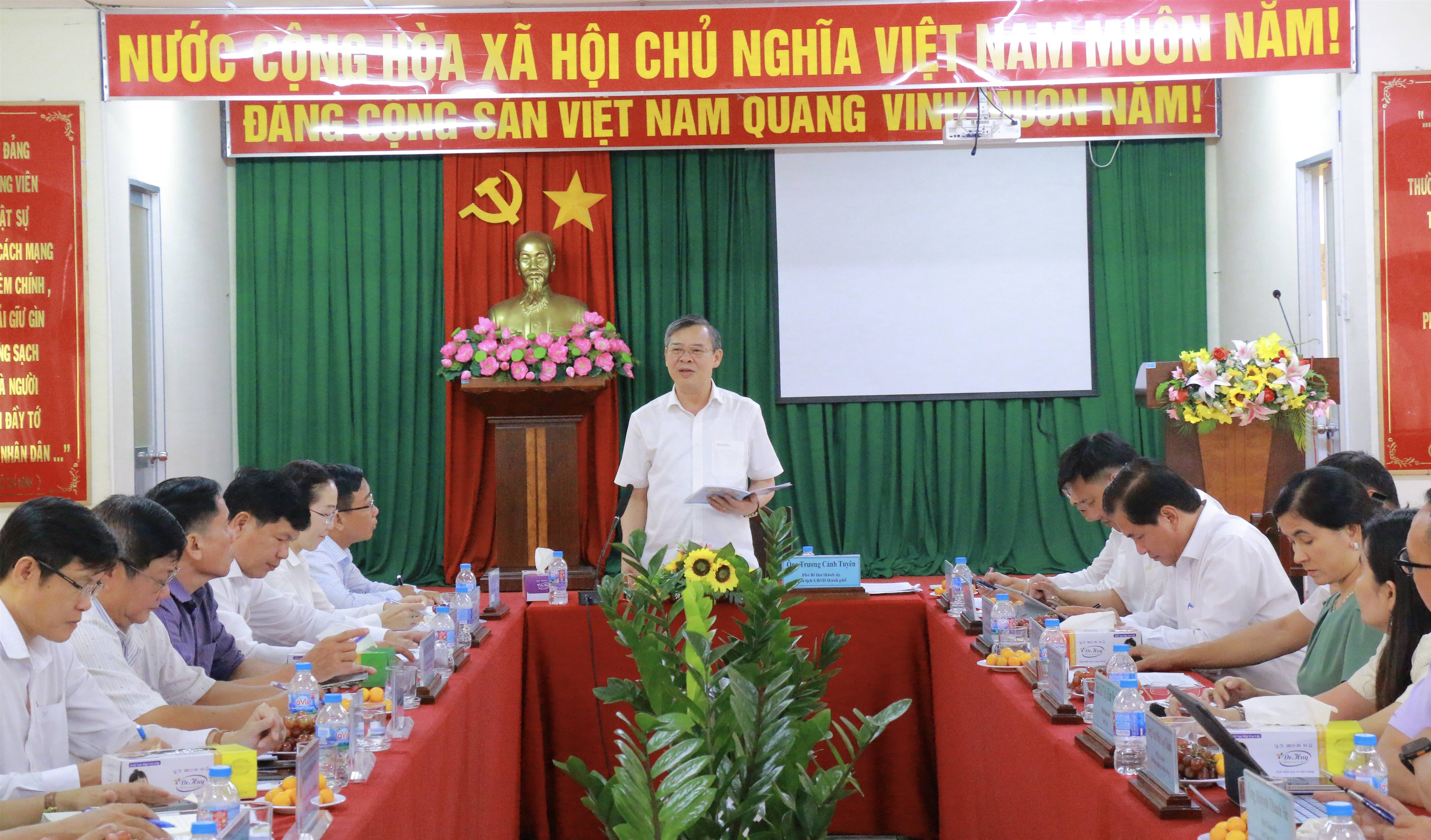 Chủ tịch UBND thành phố Cần Thơ làm việc với phường Tân An