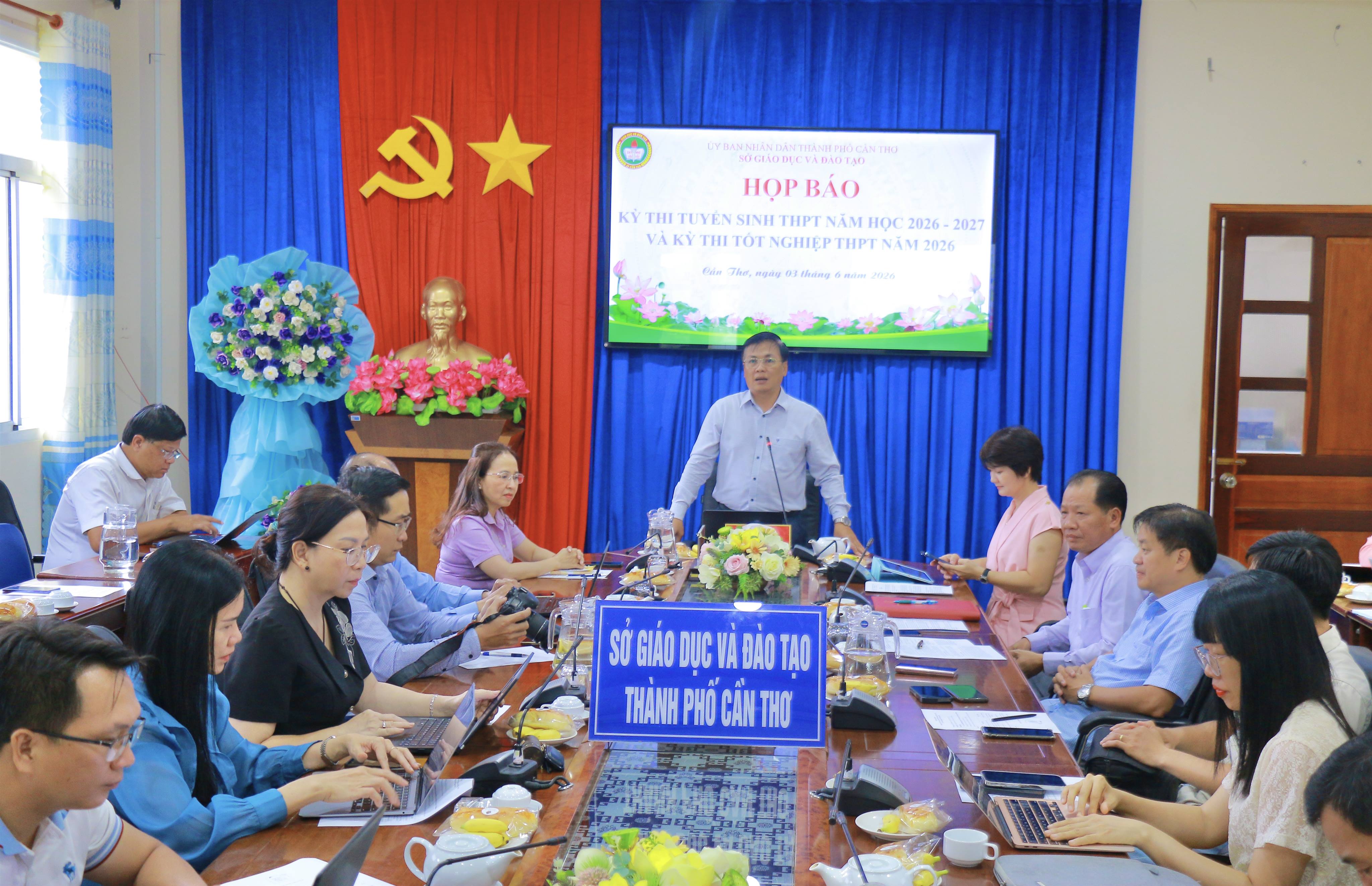 Cần Thơ chuẩn bị sẵn sàng cho kì thi tuyển sinh lớp 10 và tốt nghiệp THPT năm 2026