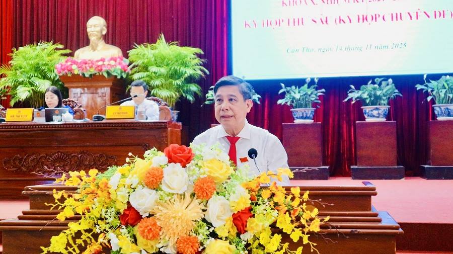 HĐND TP Cần Thơ khóa X tổ chức Kỳ họp thứ Sáu (kỳ họp chuyên đề), thông qua nhiều nội dung quan trọng