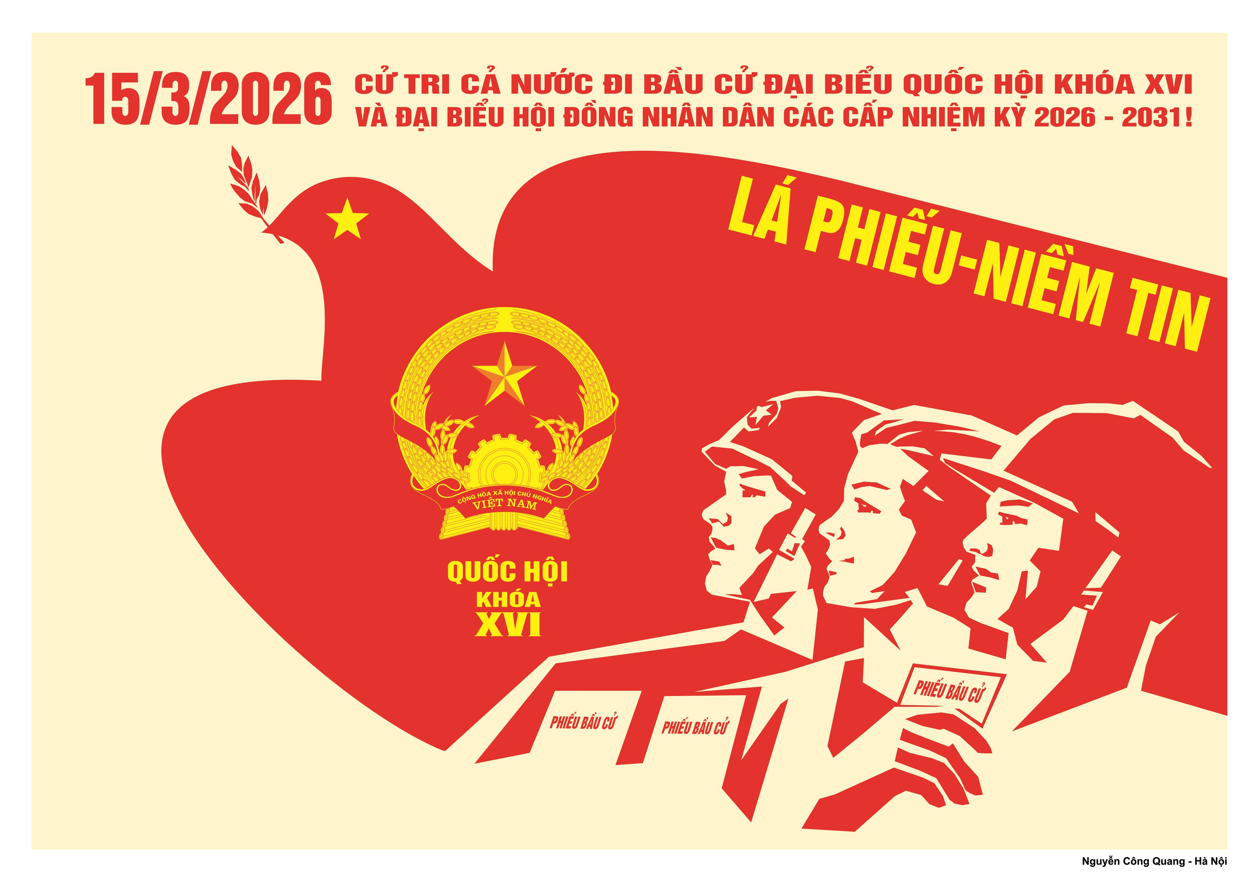 Thông báo Thời gian, địa điểm nhận hồ sơ người ứng cử  đại biểu Hội đồng nhân dân phường An Bình, nhiệm kỳ 2026 - 2031