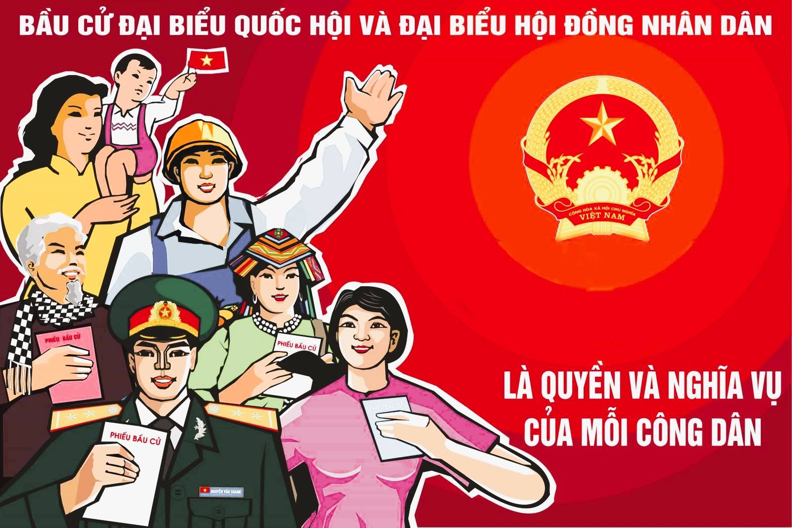 Thông báo giới thiệu chức danh, chữ ký của lãnh đạo, mẫu dấu và trụ sở làm việc của Ủy ban bầu cử phường An Bình, nhiệm kỳ 2026 - 2031