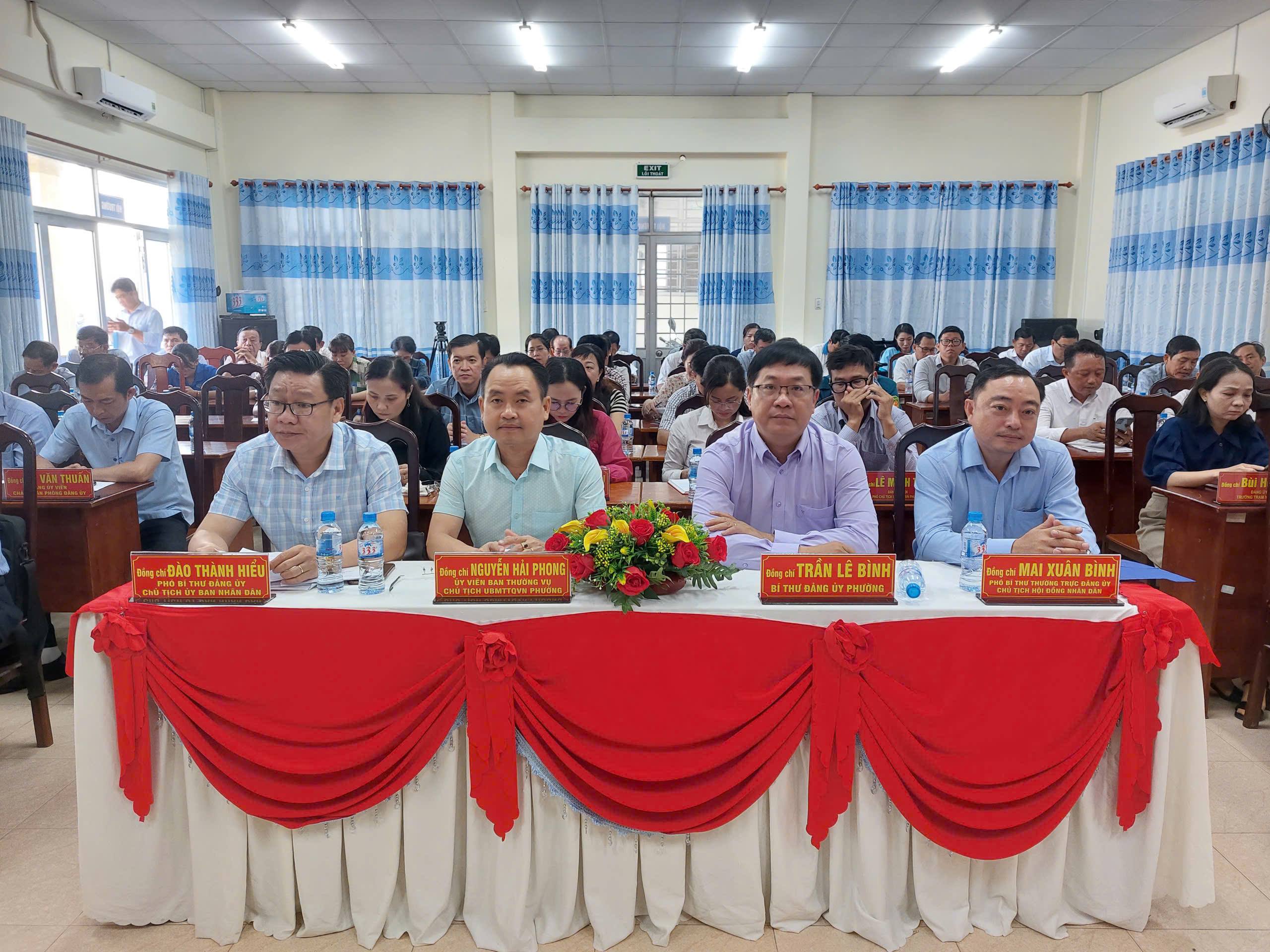 Phường An Bình tổ chức Hội nghị quán triệt, triển khai Nghị quyết Đại hội đại biểu Đảng bộ phường lần thứ I, nhiệm kỳ 2025 - 2030