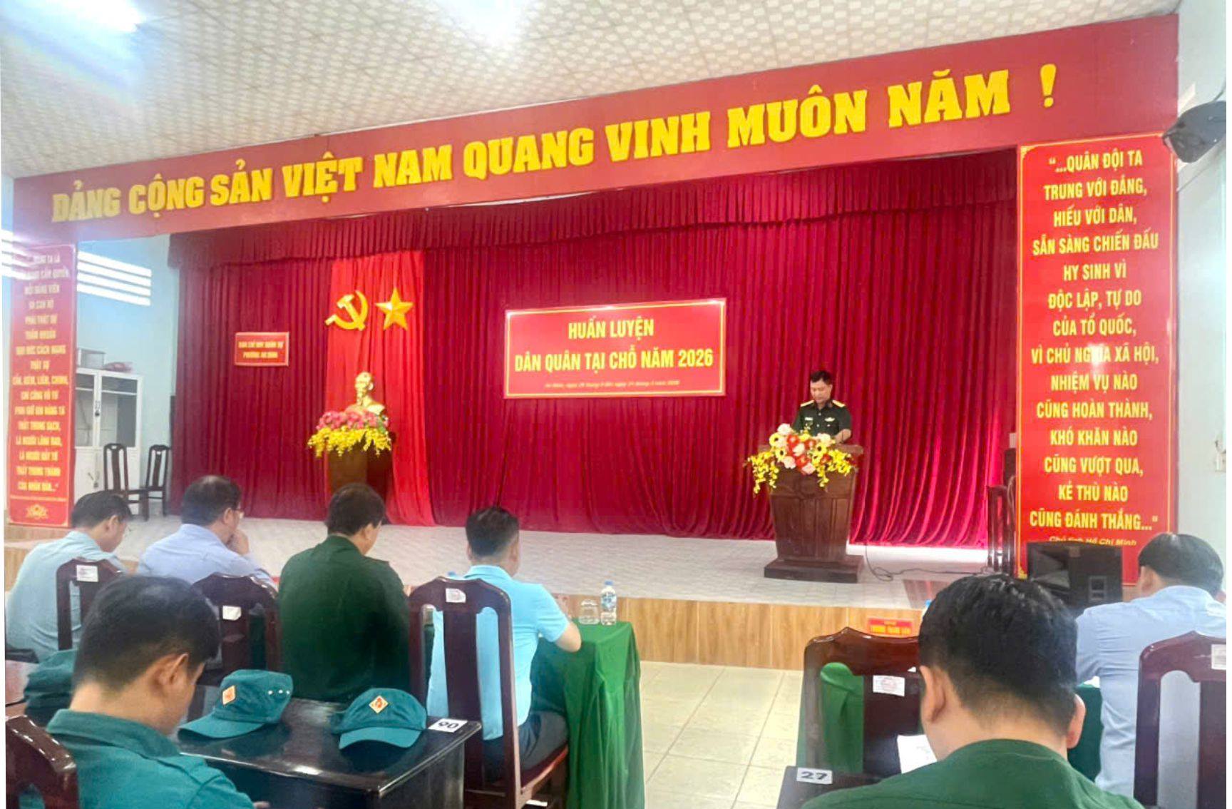KHAI MẠC HUẤN LUYỆN DÂN QUÂN TẠI CHỖ NĂM 2026