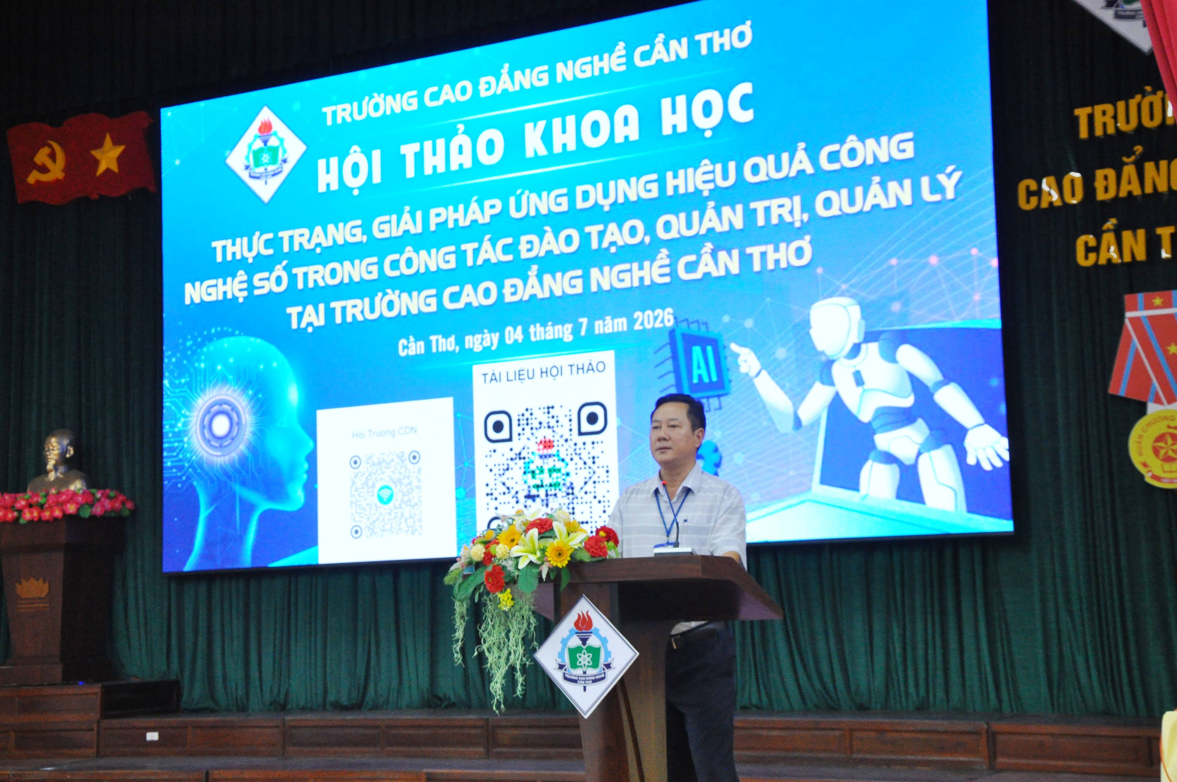 Nâng cao hiệu quả ứng dụng công nghệ số trong đào tạo và quản trị giáo dục nghề nghiệp