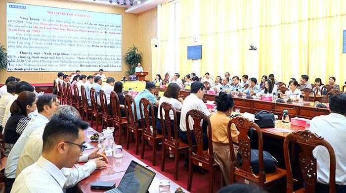 Mức đóng góp vào tăng trưởng GRDP của thành phố là thước đo kết quả thực hiện nhiệm vụ của Ngành Công Thương 