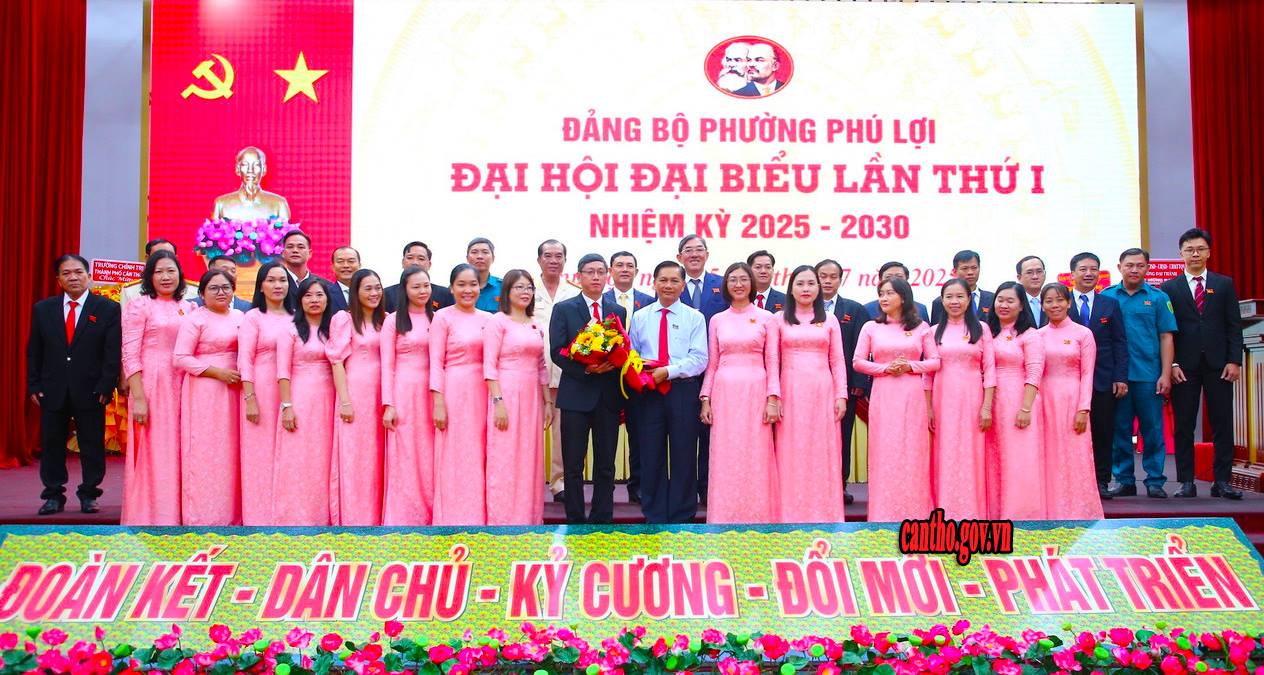 Đảng bộ phường Phú Lợi tổ chức thành công Đại hội đại biểu lần thứ I, nhiệm kỳ 2025 - 2030