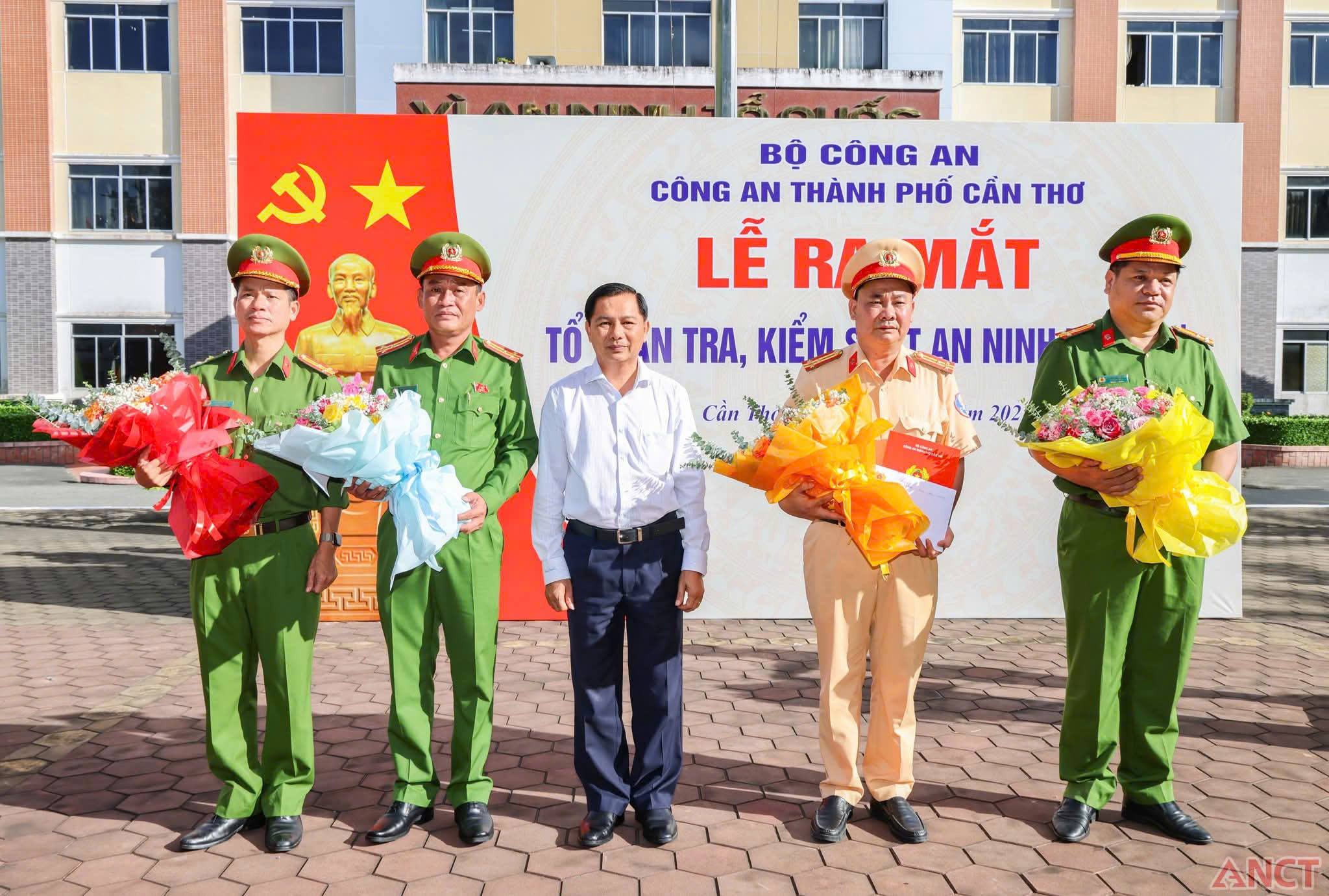 Công an TP Cần Thơ ra mắt Tổ tuần tra, kiểm soát an ninh trật tự (Tổ 198)