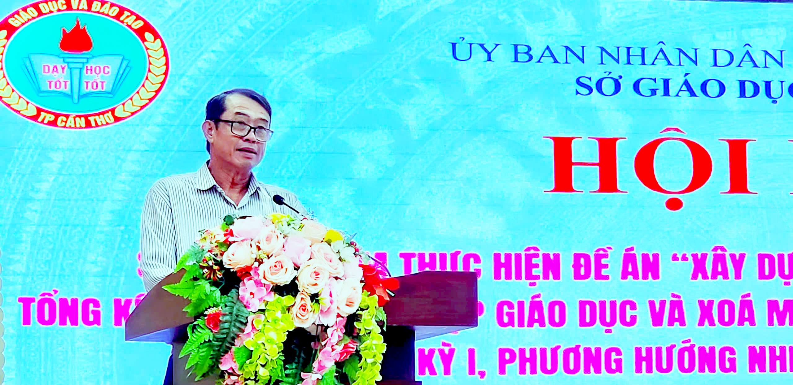 Phó Chủ tịch Ủy ban nhân dân thành phố Nguyễn Văn Khởi yêu cầu đẩy mạnh chuyển đổi số trong xây dựng xã hội học tập giai đoạn 2026-2030