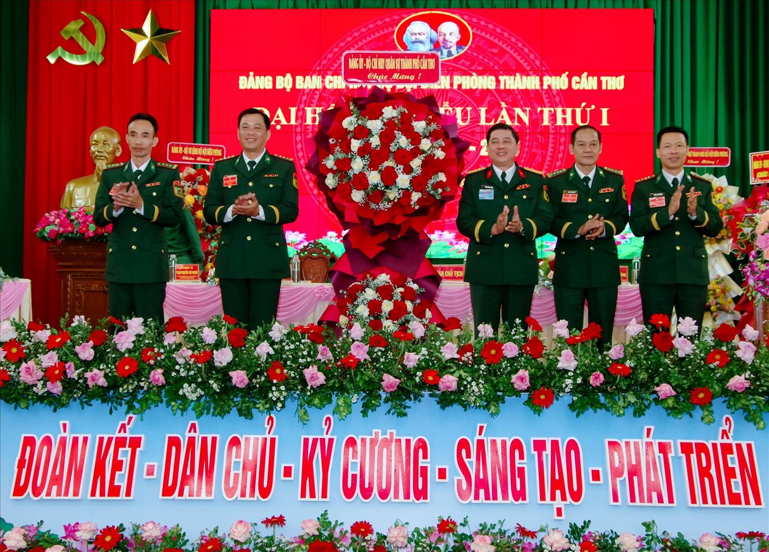 Bộ đội Biên phòng thành phố Cần Thơ tổ chức thành công Đại hội đại biểu lần thứ I, nhiệm kỳ 2025 - 2030