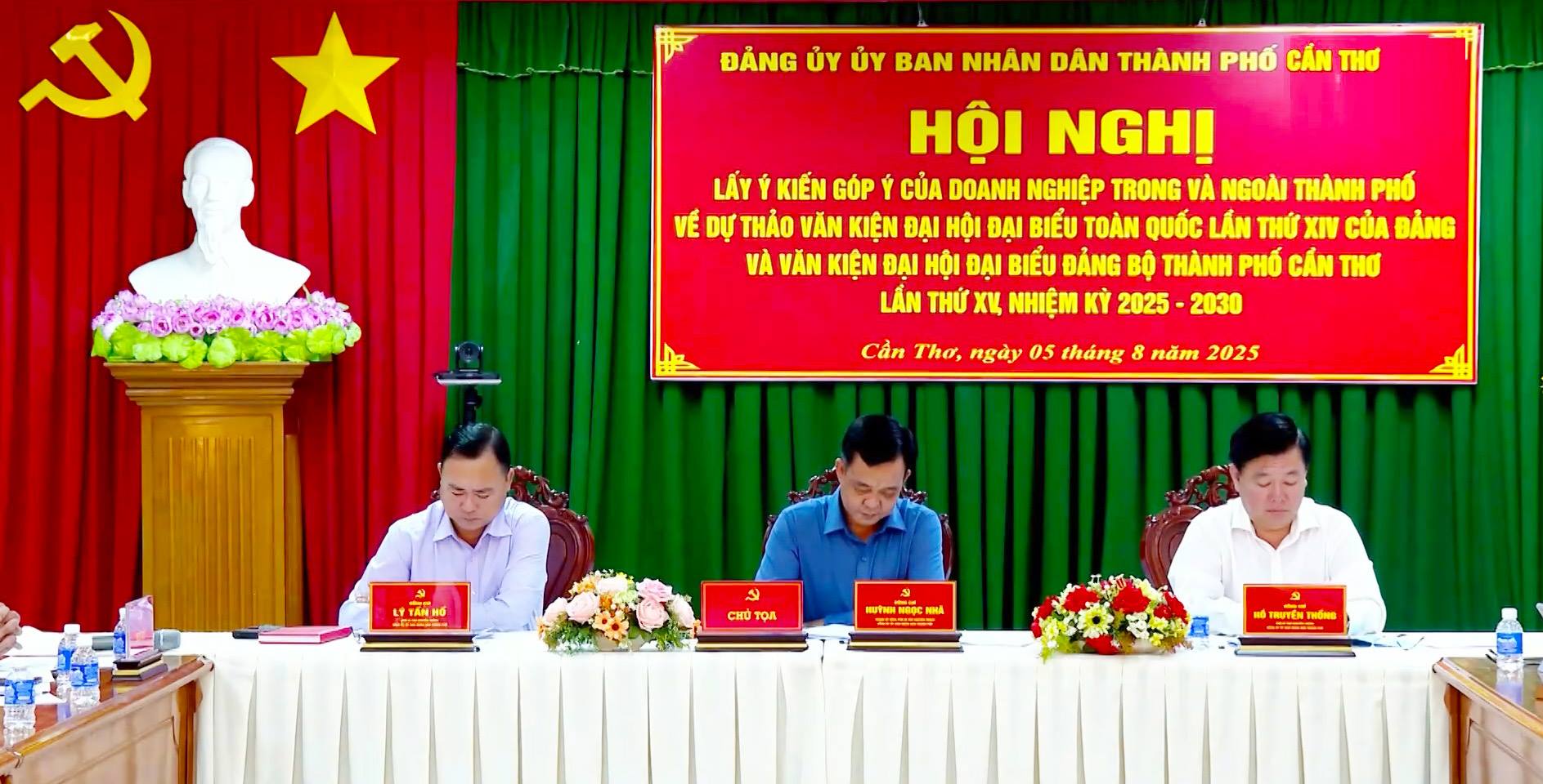 Cần Thơ lắng nghe hiến kế từ doanh nghiệp cho Văn kiện Đại hội trong phát triển kinh tế