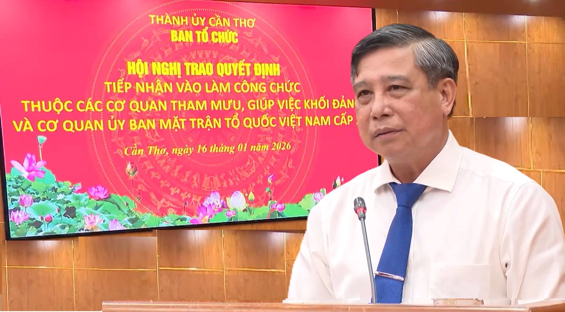 Tăng cường xây dựng đội ngũ cán bộ cấp xã đáp ứng yêu cầu nhiệm vụ