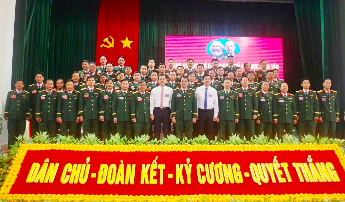 Đảng bộ Ban Chỉ huy phòng thủ Khu vực 2 - Vị Tân tổ chức thành công Đại hội Đảng viên lần thứ I, nhiệm kỳ 2025 - 2030
