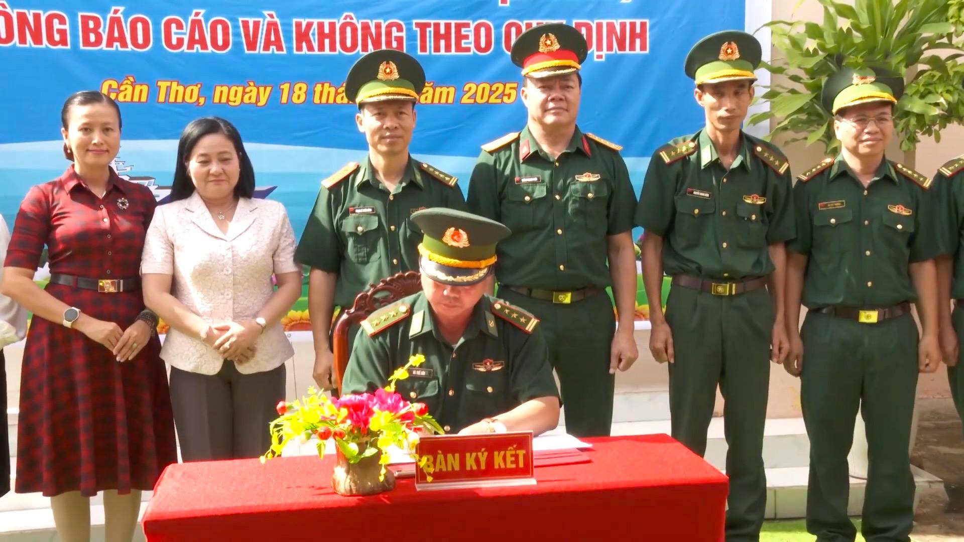 Bộ đội Biên phòng Cần Thơ phát động cao điểm chống khai thác IUU