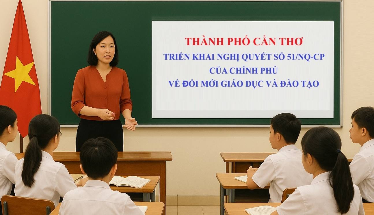 Cần Thơ ban hành kế hoạch hành động thực hiện Nghị quyết số 51/NQ-CP của Chính phủ về đổi mới giáo dục và đào tạo