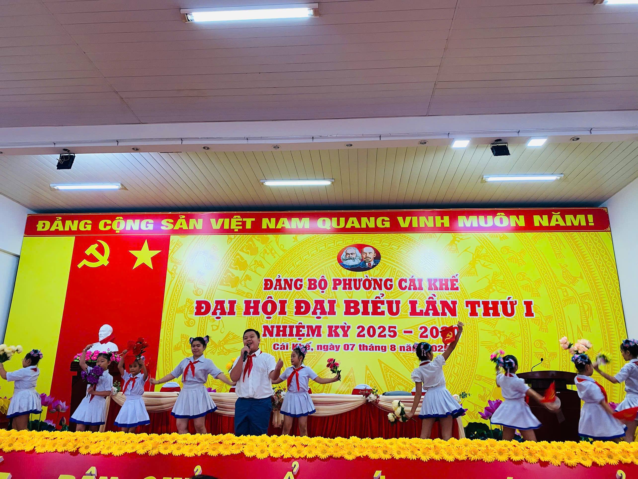 ĐẢNG BỘ PHƯỜNG CÁI KHẾ TỔ CHỨC TỔNG DUYỆT CHƯƠNG TRÌNH ĐẠI HỘI ĐẠI BIỂU LẦN THỨ NHẤT, NHIỆM KỲ 2025 – 2030