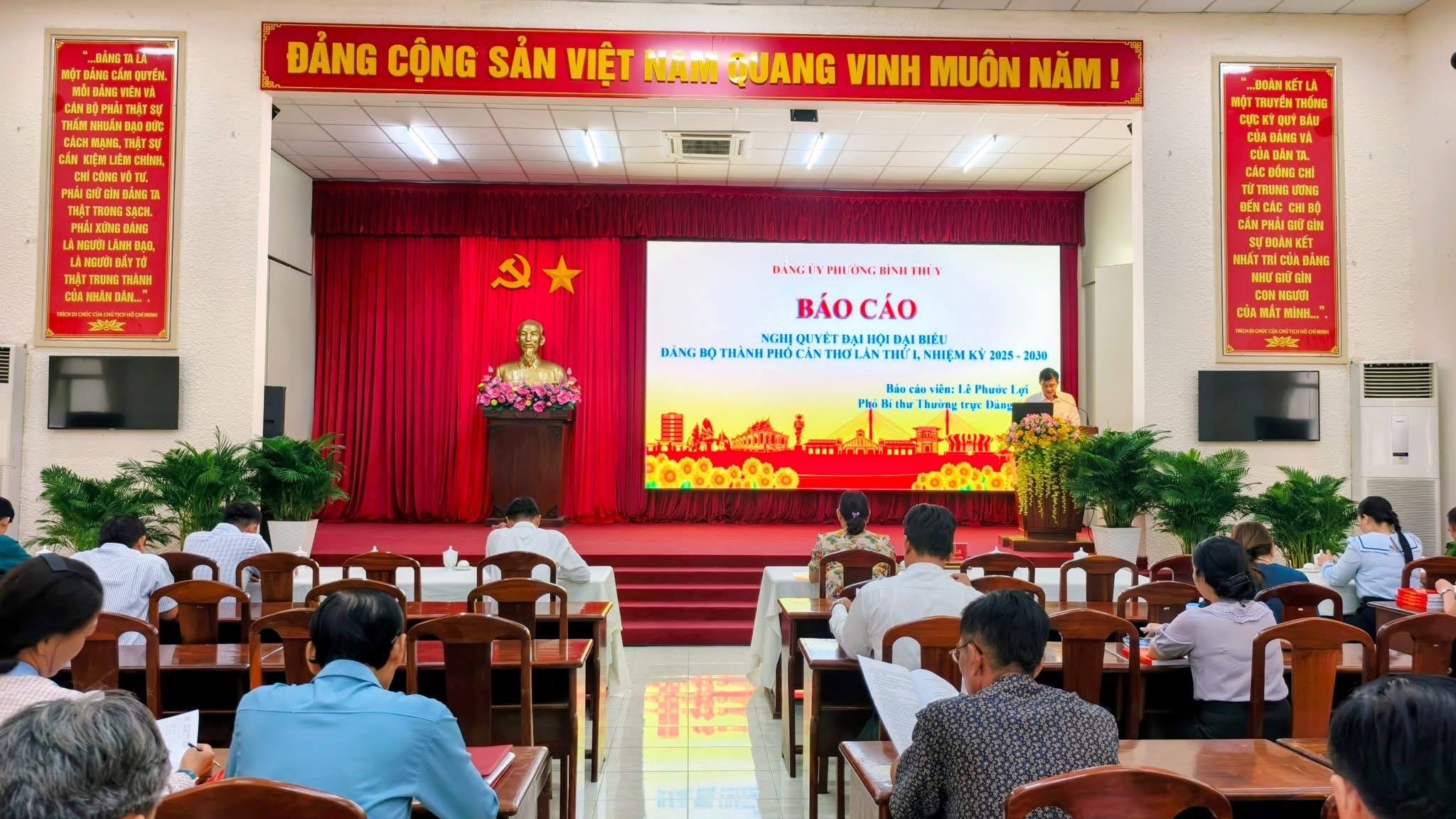 Phường Bình Thủy cụ thể hóa Nghị quyết Đại hội Đảng bộ thành phố Cần Thơ lần thứ I, nhiệm kỳ 2025 - 2030 