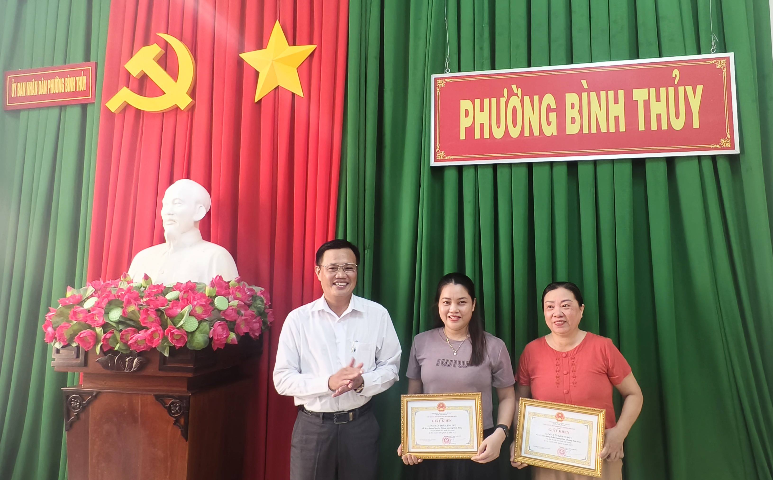 Bình Thủy: Tuyên dương thí sinh trúng tuyển vào các học viện, trường Quân đội năm 2025