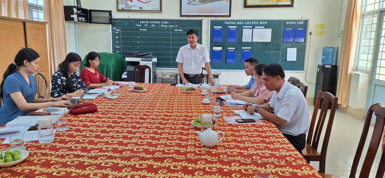Giám sát Đảng bộ Trường THPT Bùi Hữu Nghĩa 