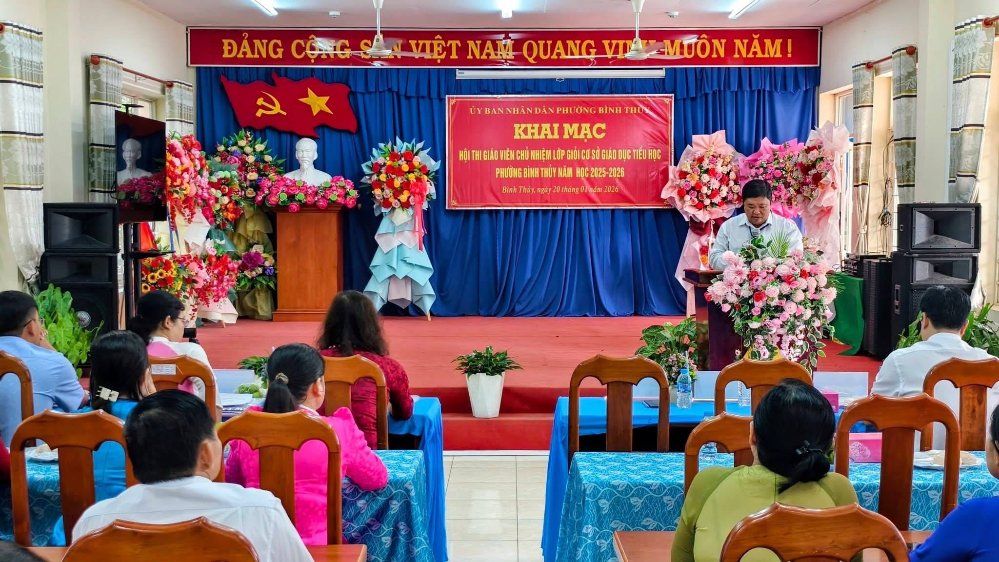 Hội thi Giáo viên chủ nhiệm lớp giỏi cấp tiểu học phường Bình Thủy
