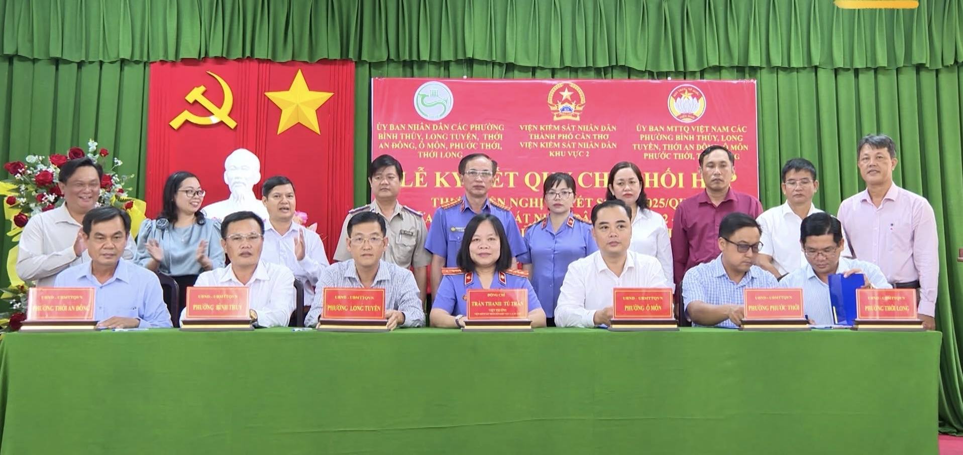 Viện Kiểm sát nhân dân khu vực 2 ký kết Quy chế phối hợp bảo vệ quyền dân sự, lợi ích công