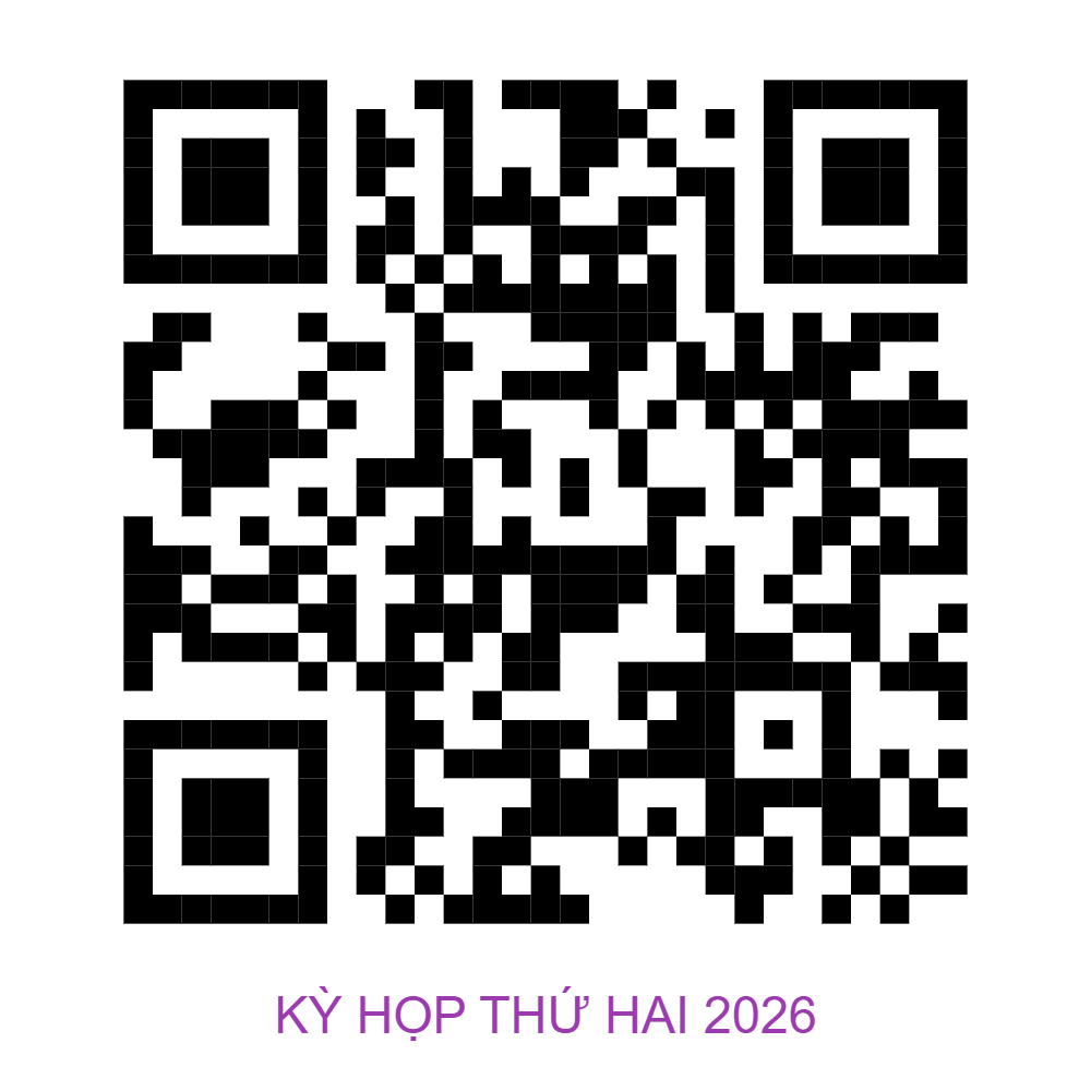 Mã QR tài liệu kỳ họp thứ hai (kỳ họp thường lệ giữa năm 2026) Hội đồng nhân dân phường Bình Thủy khóa XIII, nhiệm kỳ 2026-2031